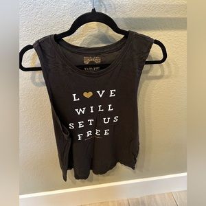 EUC spiritual gangster tank top, size L